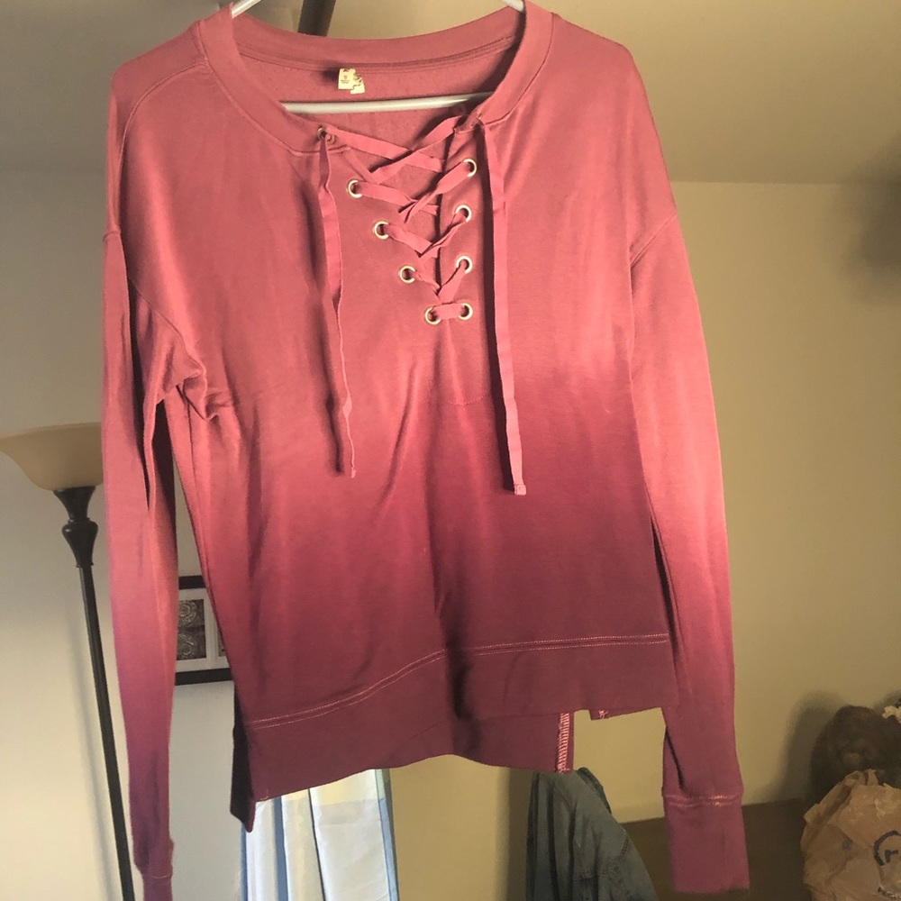 Ombrè purple corset-Breast top